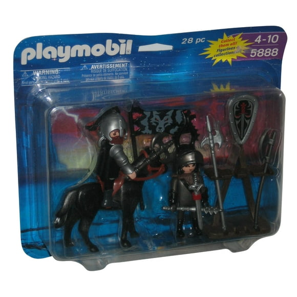 PLAYMOBIL Knights Horse Weapons Set 28 Pcs # 5888 Ages 4-10 Years for sale online
